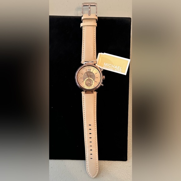 MICHAEL KORS Sawyer Chronograph Sable Dial Ladies Watch - Picture 2 of 16